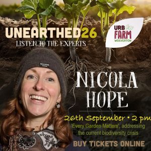 Nicola Hope ‘Every Garden Matters’ - addressing the current biodiversity crisis